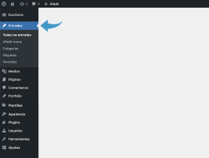Entradas en WordPress: Crear, Editar y Publicar 1 Entradas en WordPress: Crear, Editar y Publicar 1